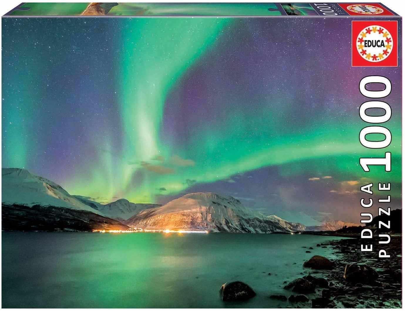 Puzzle 1000 piezas<br>Aurora Boreal